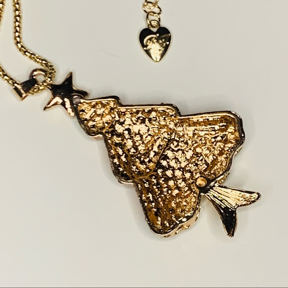 🎄🆕 Betsey Johnson Style - Christmas Tree Necklace - Picture 5 of 5